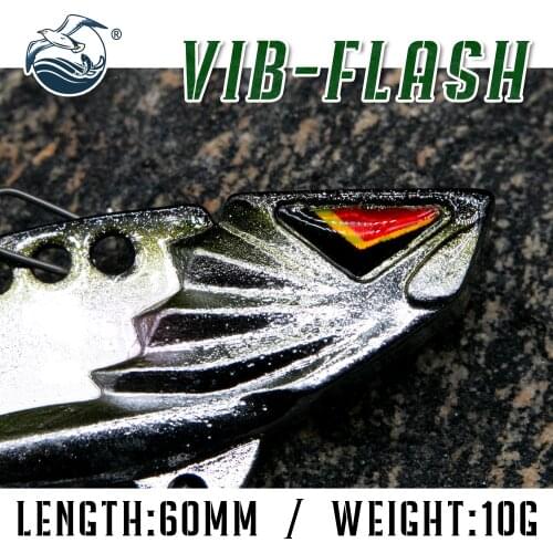 GULL FISHERY vib60mm Fishing lure Swimbait Wobbler Jigging Shad Carp Pike Bass Sea Fishing