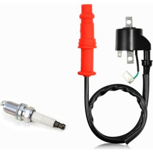 Ignition Coil with Spark Plug For Polaris Xpedition 425 4X4 2000 2001 2002