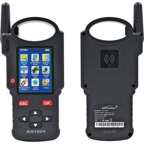 Lonsdor KH100+ Hand-Held Remote/Smart Key Programmer used for identify chip access control key simulate chip generate remote key