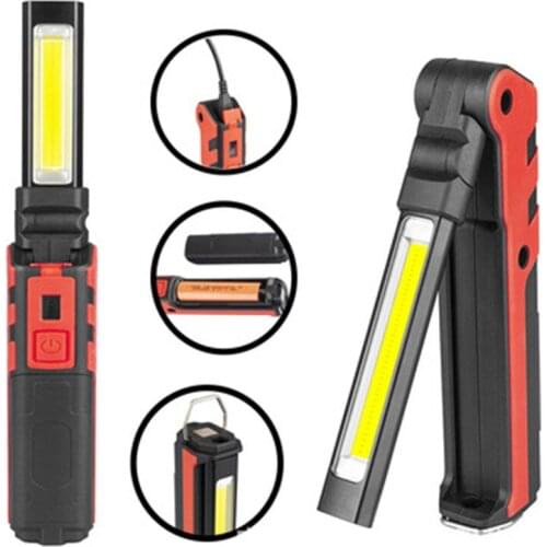 Mechanic Flashlight LED Magnetic Work Light IlluminMax LED Rechargeable Drop Light For Car Repair Camping Emergency Use