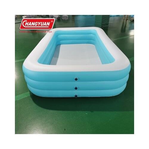 305cm inflatable swimming pool pool 3 meters inflatable pool three-layer three-ring inflatable swimming pool