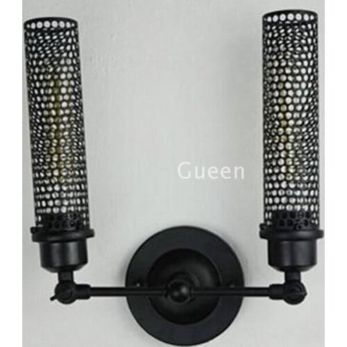New Replica Designer adjustable antique modern industrial Long swing arm black wall lamp E27 lights for Bathroom sconce fixture