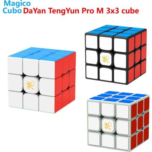 Newest DaYan ZhanChi Pro M 3x3x3 Magnetic Speed Cube Magic Cubes Puzzles Educational Games for Kids Gift 3x3 Cubo Magico Toys