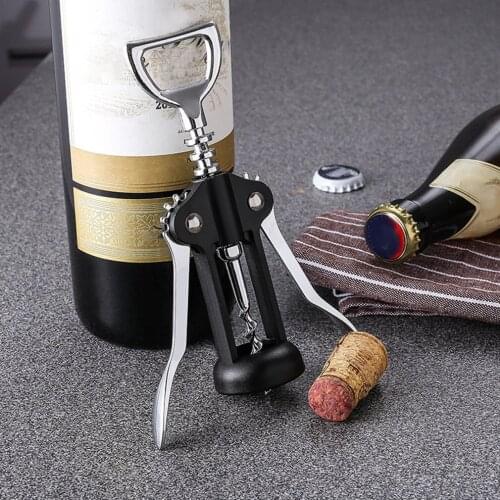 Wine Opener Wine Bottle Opener Wing Corkscrew Wine Openers Cork Screw Wine Bottle Openers Wine Corkscrew Tool For Home Kitchen