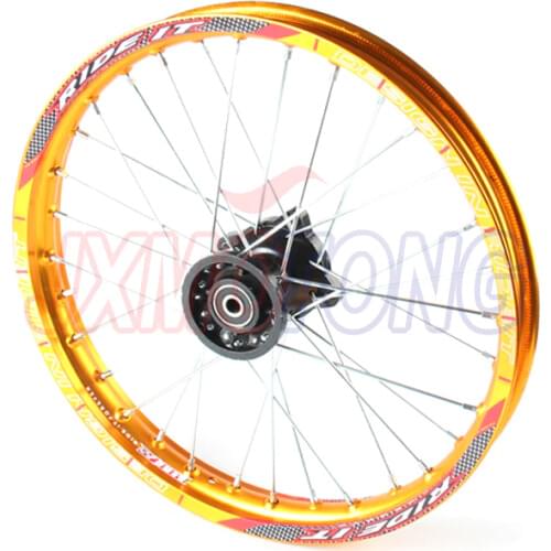 1.60x 17'' Front Rims Aluminum Alloy Disc Plate Wheel Rims Pit Dirt Bike Motor