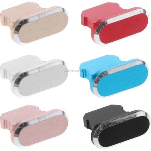 Dust Plug Stopper USB Charging Port Dustproof Cover Protector Metal for Apple iPhone 8 X XR Xmax Smart Phone Accessories