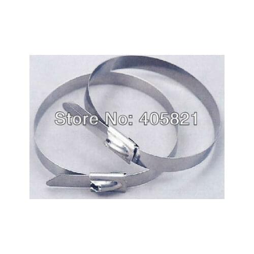 Best quality 4.6*350 14Inch Self-locking stainless steel cable tie MAX bundle dia 95 mm100pcs/bag Free shipping