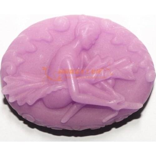 Dance Subaru Silicone Soap mold Handmade 3d silicone mould DIY Craft molds S106