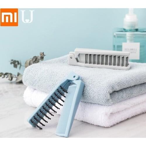 Youpin JordanJudy Collapsible Portable travel comb Carry straight hair and curls Anti-static makeup comb