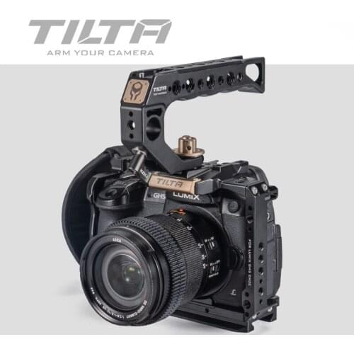 Tilta TA-T37-A-G Camera Cage FOR Panasonic Lumix GH5 GH5S DSLR rig Kit Full cage Top handle