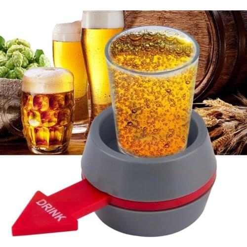 Rotatable Arrow Beer Wine board game Pointer Shot Spinner Party Game Glass Cup Kit Spin Drinking game table Gifts Entertainment