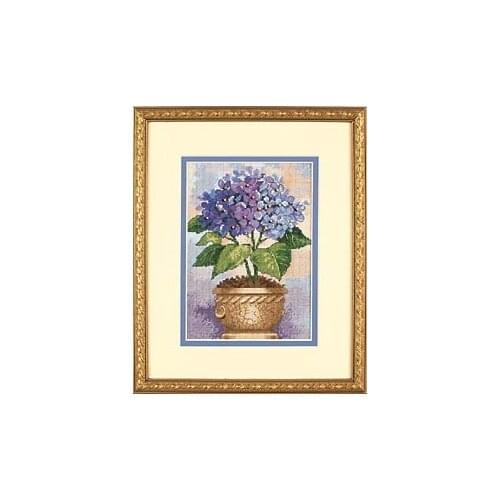 14/22/25ct Counted Cross Stitch Kit Hydrangea in Bloom Flower Flowers dim 06959 6959
