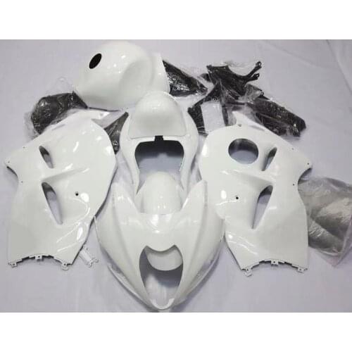 2021 WHSC Motorcycle Fairing Kit For SUZUKI Hayabusa 2008 White Color