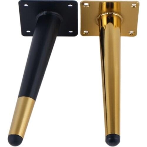 4Pcs/lot 150/200MM Furniture table legs Metal Tapered Sofa Cupboard Cabinet Furniture Coffee tea bar Stool chair Leg Feet