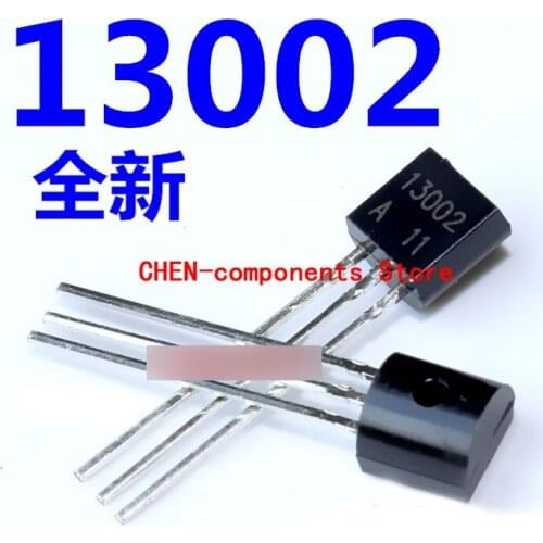 50pcs MJE13002 13002 TO-92 triode400V/1.2A High pressure pipe