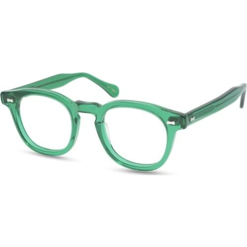 Belight Optical Japan Handmade Craft Women Men Acetate Prescription Vintage Retro Eyeglasses Spectacle Frame Eyewear 9511