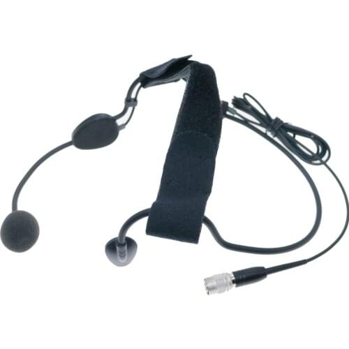 Headwear Condenser Headset Microphone for Audio-Technica Wireless System Hirose 4Pin MiCWL ME3-AT