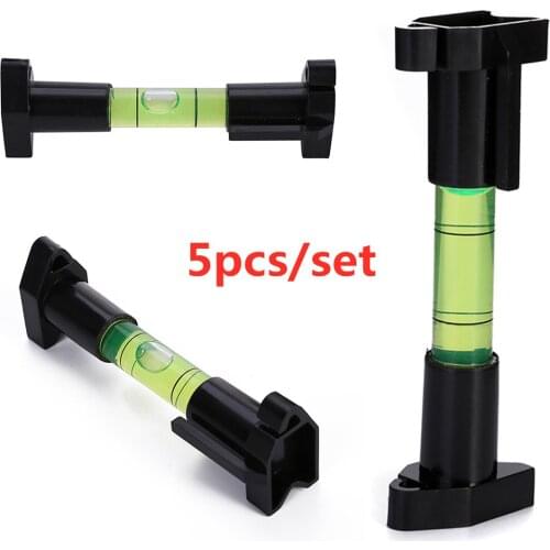 5x Mini String Spirit Level Bubble Plastic Line Hanging String Water Balance For Level Measuring Instruments Lightweight