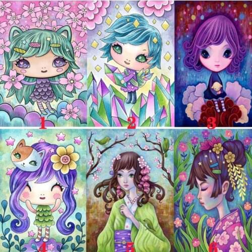 5D Diamond Painting Kits Landscape Beach Full Round With AB Drill DIY Decorative Painting Embroidery Diamond Art Painting Gift