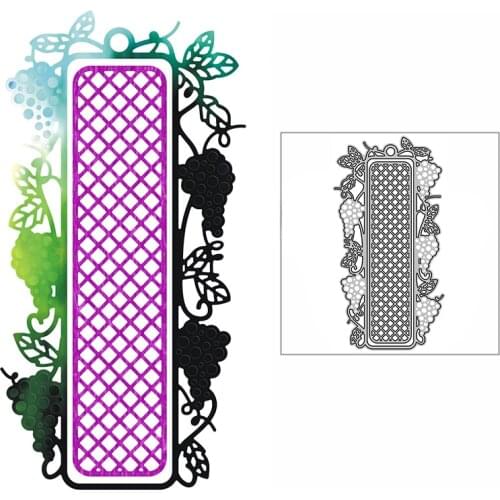 New Grape Vine Border Craft Embossing Mold 2021 Metal Cutting Dies for DIY Decorative Scrapbooking Album Card Making No Stamps