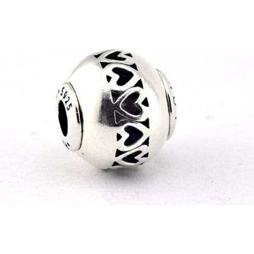 Fits Pandora Essence Bracelets Love Silver Essence Beads Original 100% 925 Sterling Silver Charms DIY Jewelry 09F017