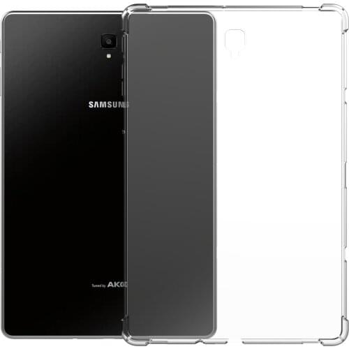 Clear Funda Case for Samsung Galaxy Tab A S4 S5e S6 A7 S7 P200 T 280 290 500 510 515 590 T720 T830 T860 T865 T870 T875 T970 T975