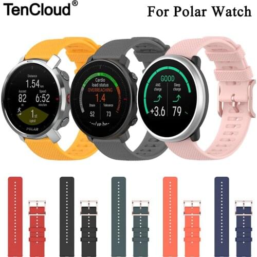 WatchBand For Polar Grit X/Unite Wrist Strap For Polar Vantage M/lgnite Wristband Sport Silicone Bracelet 20/22mm Universal Belt