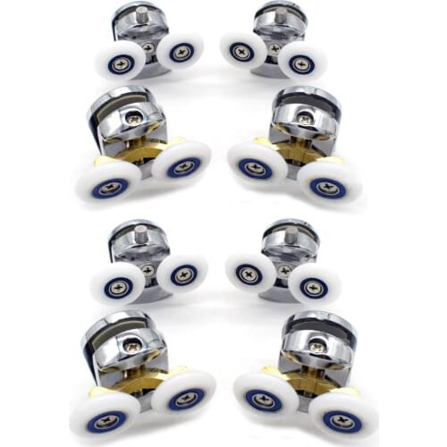 Zinc Alloy Shower Door Rollers/Runners/Wheels 25mm wheel CY-920AB-Zn a set of 8pcs