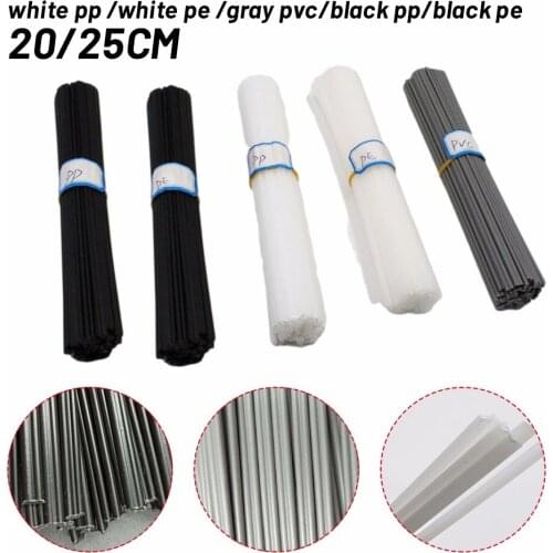 10Pcs 20/25cm Welding Rod Per Bag ABS/PP/PVC/PE Welding Sticks Soldering Supplies For Plastic Welder For Nozzle Tip Welding