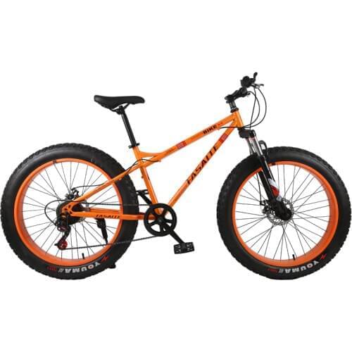 24/26inch Big Tire Bike 7/21/24/27-speed Beach bicycle 4.0 Extra Large Tire Snow bike Mountain bicycle