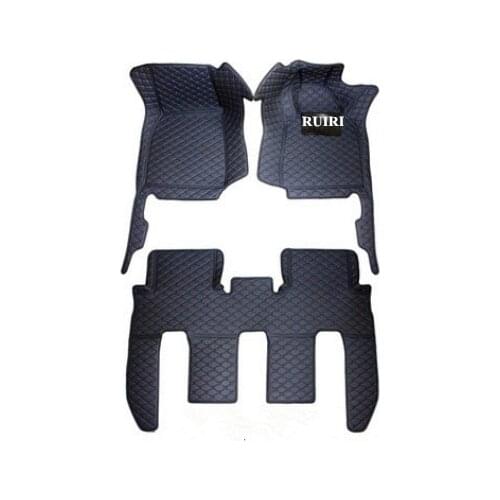 High quality! Custom special car floor mats for Right hand drive Tesla Model X 2021-2015 5 seats waterproof rugs durable carpets