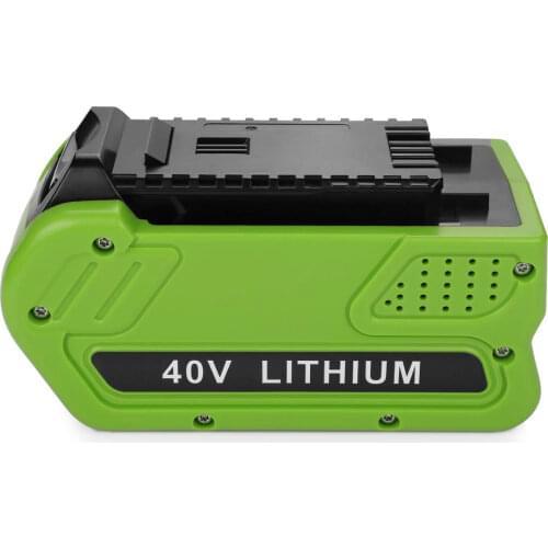 Replacement 40V 5000mAh 6000mAh Lithium-Ion Battery 29472 for GreenWorks 40Volt G-MAX 29252 20202 22262 27062 21242 Power Tools