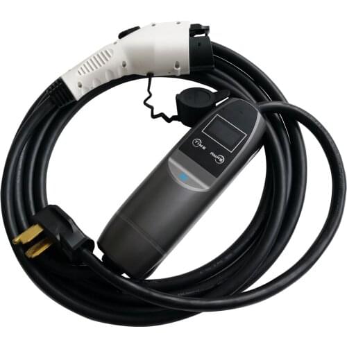 Preset Charging Time Electric Vehicle Charger Level 2 EVSE 240 Volt 32 Amp Plug-in Station 5m Cable Electric Car Charger