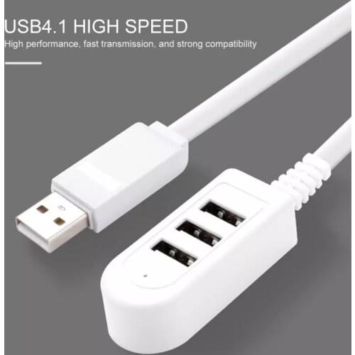 1.2M USB Hub 2.0 Multi USB Hub 3 In1 USB Splitter High Speed 3 Ports 2.0 TF SD Card Reader All In One PC Computer Accessories