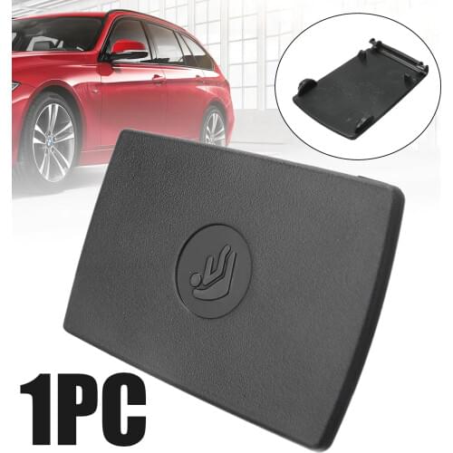 Black Car Rear Seat Hook ISOFIX Cover Child Restraint Cover Buckle 52207319686 For BMW 1/3Series