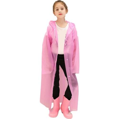 Raincoat Student Kid Siamese Waterproof Environmental Poncho Children Raincoat