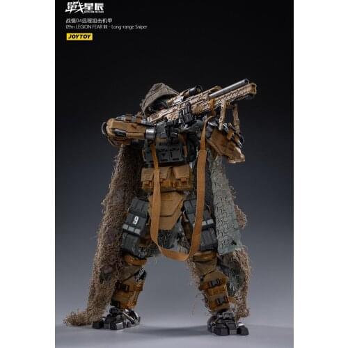 JOYTOY J1255 1/18 Scale Battle Star Series War Deterrence Long-range Sniper Mech Action Figure Model