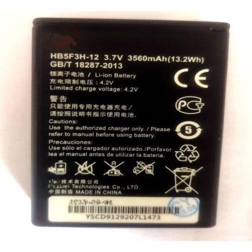 HB5F3H-12 phone battery For Huawei E5372s E5372T E5775 4G LTE FDD Cat4 WIFI Router 3560mAh with phone holder