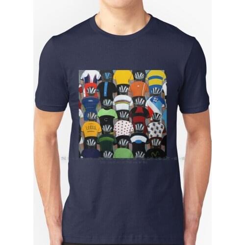 Maillots T Shirt 100% Pure Cotton Ag2r Astana Etixx Quickstep Iam Lampre Soudal Movistar Orica Greenedge Garmin Giant Alpecin