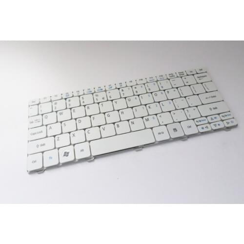 New For Acer Aspire One NSK-AS01D 9Z.N3K82.01D PK130AE1000 532H AO532H NAV50 Notebook Netbook Keyboard US White
