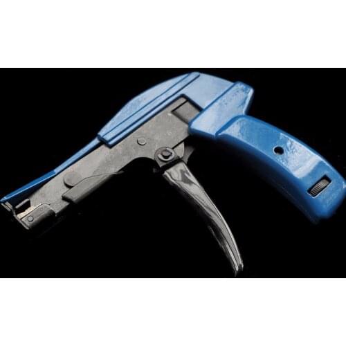 Cable Tie Gun Hand Tools Fastening Tensioning For Nylon Tightening The Clamp When Trimming