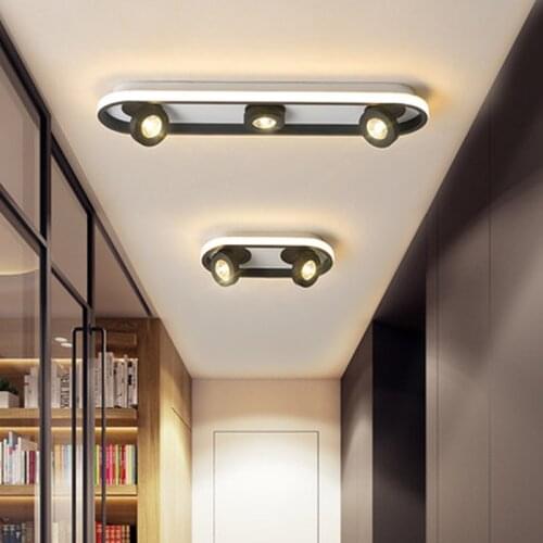Simple led aisle lights balcony lamp corridor ceiling lights modern creative cloakroom foyer home porch bedroom ceiling lamp