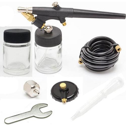 Air-Brush Basic Spray Gun Single-action 22cc Siphon-feed Airbrush-0.8mm Nozzle