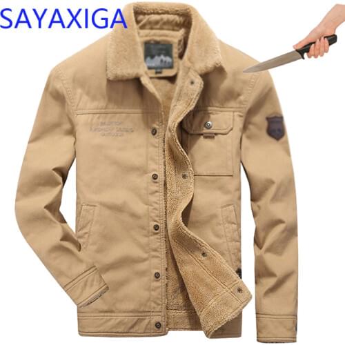Sayaxiga Men's Winter Jackets