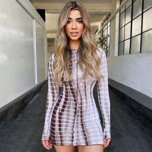 Sexy Mousse Summer Dresses With Print