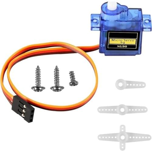 SG90 9g Micro Servo Motor Mini Servo Kit for RC Helicopter Airplane Car Boat Robot Arm/Hand/Walking/Servo Door Lock Control