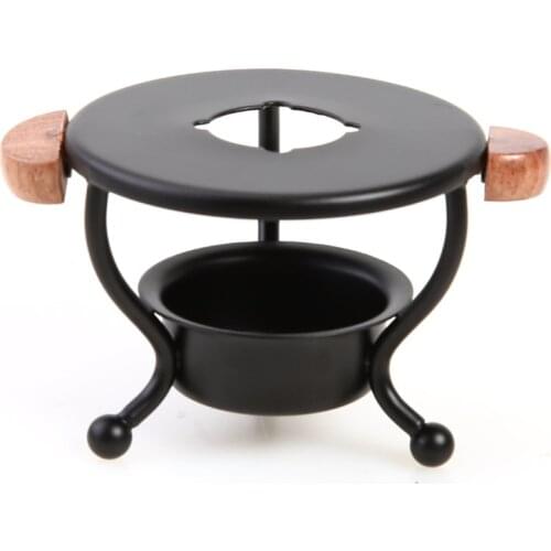 Retro Sealing Wax Furnace Stove Tripod Fire Paint Wax Seal Stamp Stick Warmer Wax Furnace Stove Pot Melting Glue Solid DIY Craft