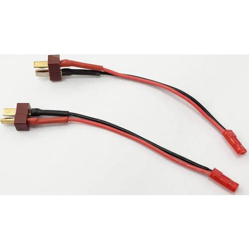 1PC T Plug Male to JST Plug charger Adapter Cable for LiPo Battery Model
