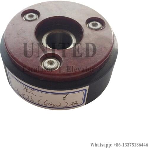 10pcs Escalator Handrail Roller OD98mm W30mm Bearing 6204RS