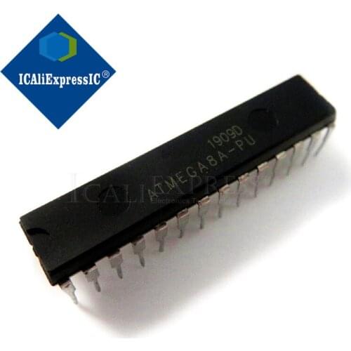 5PCS ATMEGA8A-PU ATMEGA8-PU DIP ATMEGA8A DIP20 Programmable Flash new original In Stock